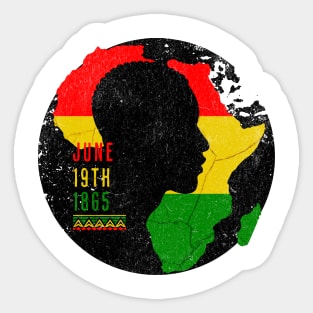 June 19th 1865 Sticker